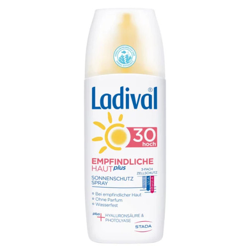 LADIVAL SENSITIVE PLUS SPREJ SPF30 150ML