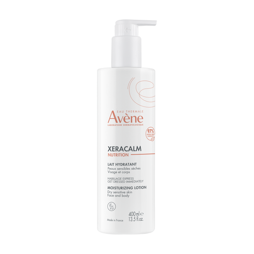 AVENE  XeraCalm Nutrition mlijeko za tijelo za suhu i osjetljivu kožu, 400 ml