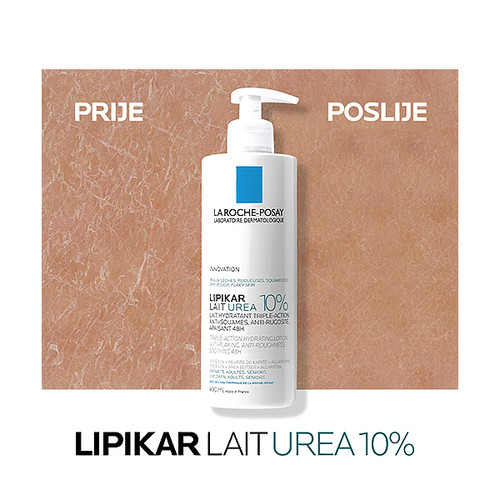 La Roche Posay LIPIKAR MLIJEKO UREA 10% 200ml