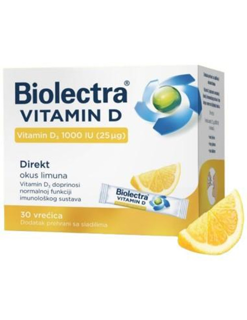 BIOELECTRA VITAMIN D3 DIREKT LIMUN A30 