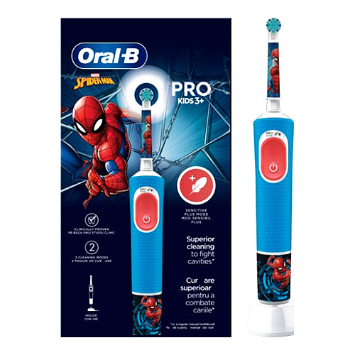ORAL-B ELEKTRIČNA ČETKICA PRO KIDS 3+ SPIDERMAN