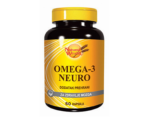 NATURAL WEALTH OMEGA-3 NEURO KAPSULE A60