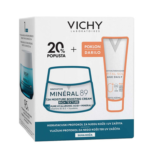 VICHY WINTER MINERAL 89 Krema za suhu kožu+ UV AGE