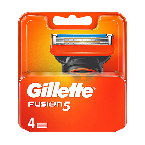 GILLETTE FUSION PATRONE 4 KOM