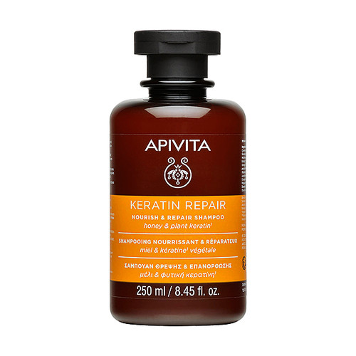 Apivita šampon za suhu i oštećenu kosu, 250 ml