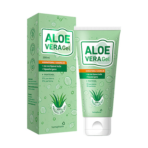 HAMAPHARM Aloe Vera gel 200 ml