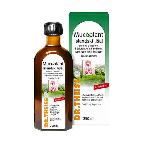 DR. THEISS Mucoplant Islandski lišaj sirup 250 ml