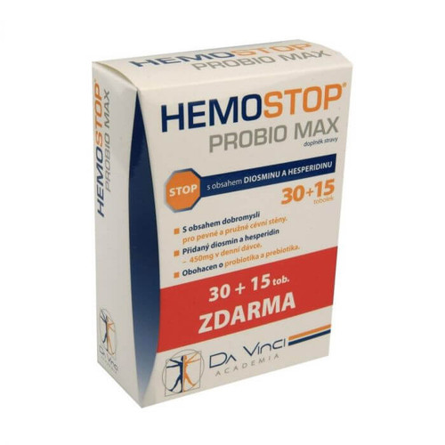 Vitapharm Hemostop Probio Max kapsule a45