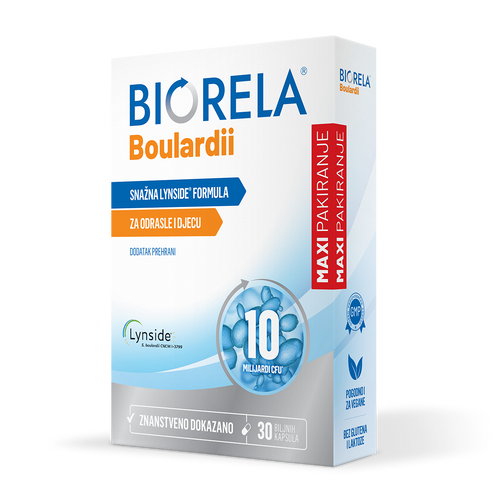 Biorela Boulardii kapsule a30