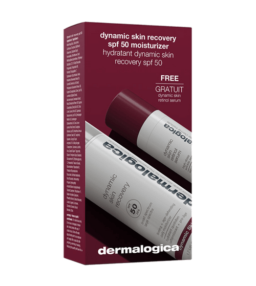 Dermalogica Dynamic Skin Recovery SPF 50 ml + Dynamic Skin Retinol serum 10 ml GRATIS