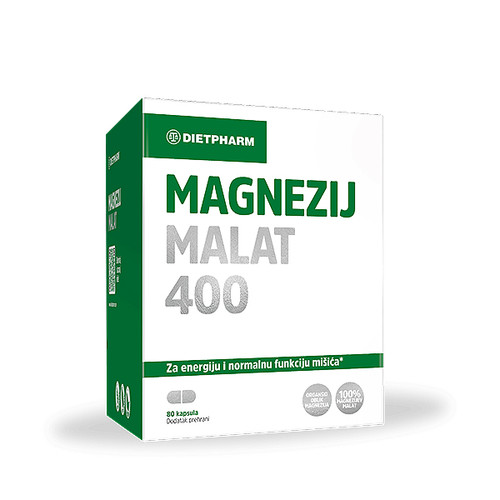 Dietpharm Magnezij Malat 400 kapsule A80