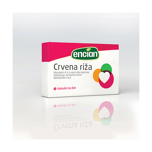 ENCIAN CRVENA RIŽA KAPSULE A30