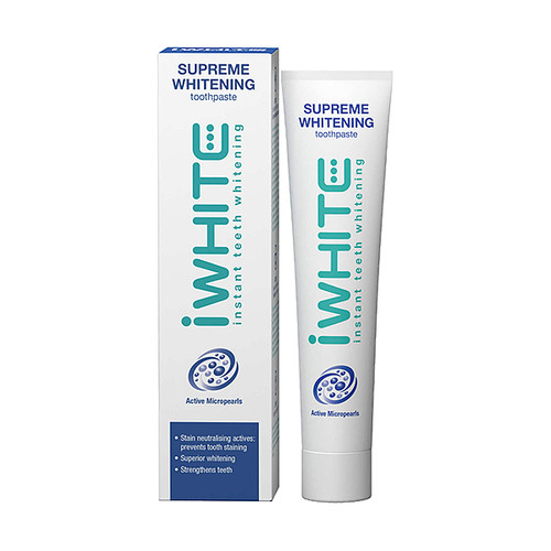 iWhite Supreme zubna pasta za izbjeljivanje 75 ml