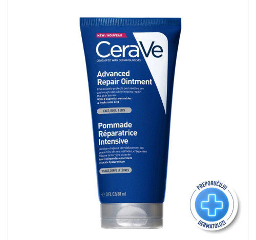 CeraVe Obnavljajuća mast za obnovu suhe i grube kože 88 ml