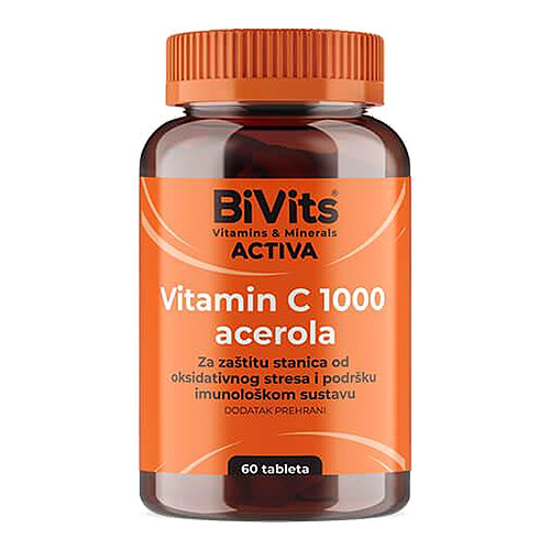 BiVits Activa Vitamin C 1000 + Acerola tbl A 60