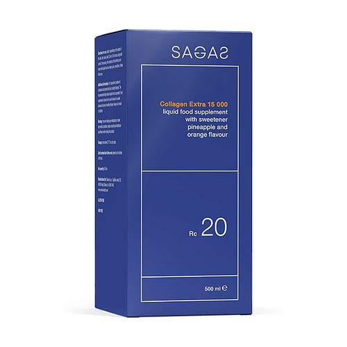 Sagas Rc 20 Collagen Extra 15 000 kolagen za kožu 500 ml