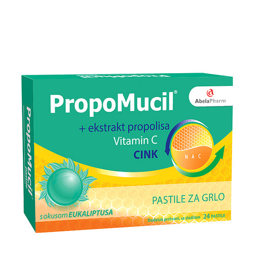 Propomucil Eukaliptus pastile A 24