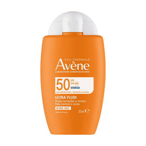 Avène Sun Ultra matirajući fluid za lice SPF50+ za zaštitu od sunca, 50 ml  Avène Sun Ultra matirajući fluid za lice SPF50+ za zaštitu od sunca, 50 ml