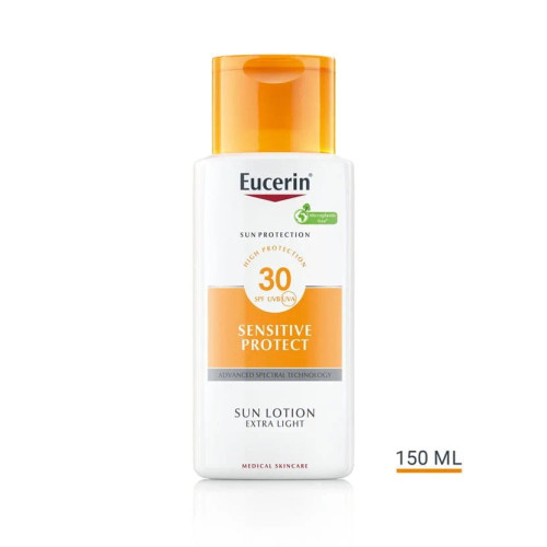 Eucerin Sun Sensitive Protect Extra Light losion SPF30+, 150 ml