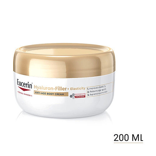Eucerin Hyaluron-Filler krema za tijelo za čvrstu i elastičnu kožu, 200 ml