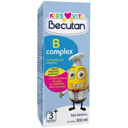 Becutan Kids Vits B Complex sirup 100 ml 