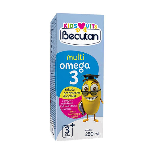 Becutan Kids Vits Multi-Omega 3 sirup 250 ml