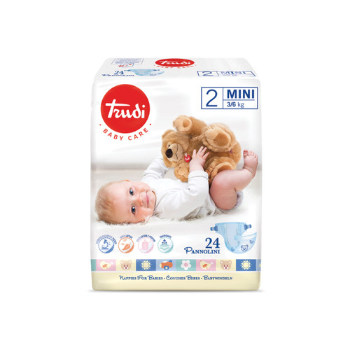 Trudi pelene (2) mini 3-6 kg A 24 NOVO PAKIRANJE