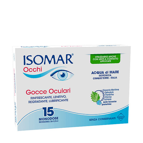 Isomar kapi za oči 15 x 0.5 ml
