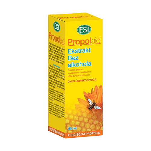 ESI PROPOLAID BEZALKOHOLNE KAPI S PROPOLISOM I EHINACEOM 50 ML