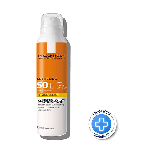 La Roche-Posay ANTHELIOS Nevidljiva maglica za zaštitu od sunca SPF50+, 200 ml