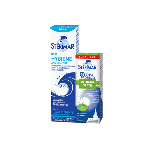 Sterimar sprej 50ml + Stop&Protect alergija