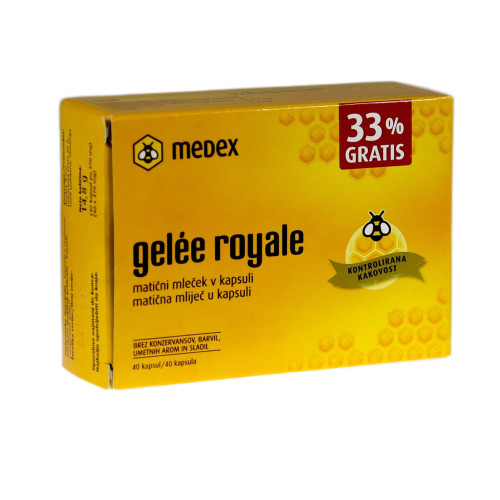 Medex Gellee Royal kapsule A 40 PROMO