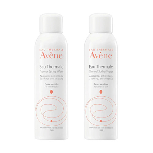 Avène termalna izvorska voda sprej za osjetljivu i nadraženu kožu, Duo Pack 2 x 150 ml