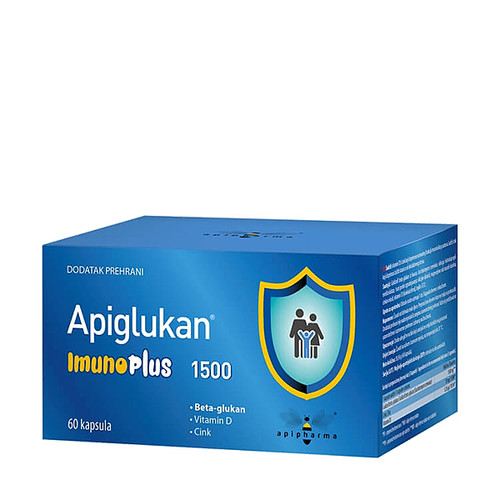 Apipharma Apiglukan Imuno Plus 1500 kapsule A60