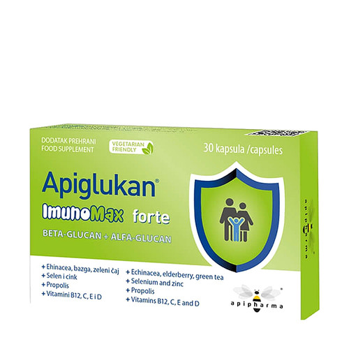 Apipharma Apiglukan ImunoMax Forte kapsule A30