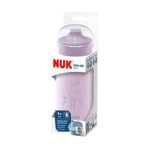 NUK Boca čelična Mini me Sip 300 ml
