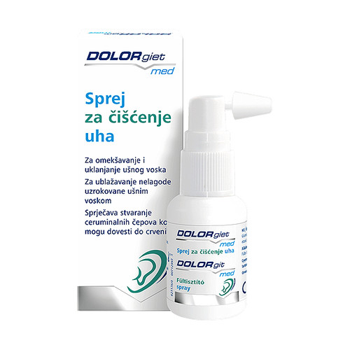 Dolorgiet med Sprej za čišćenje uha 20 ml