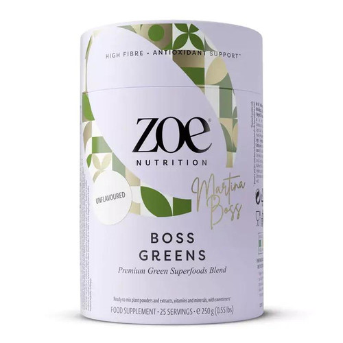 Zoe Nutrition Boss Greens Lemon Lime, 250g 