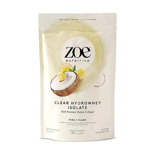 Zoe Nutrition Clear Hydrowhey Pina Colada 454g
