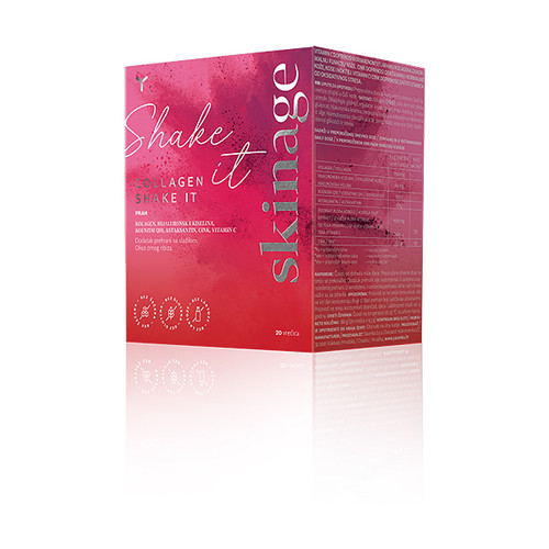 Yasenka Skinage Collagen Shake It Crni ribiz za energiju i revitalizaciju, A20