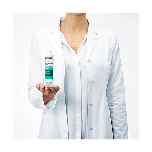 Vichy Dercos Oil Correct šampon za masnu kosu 200 ml NOVO