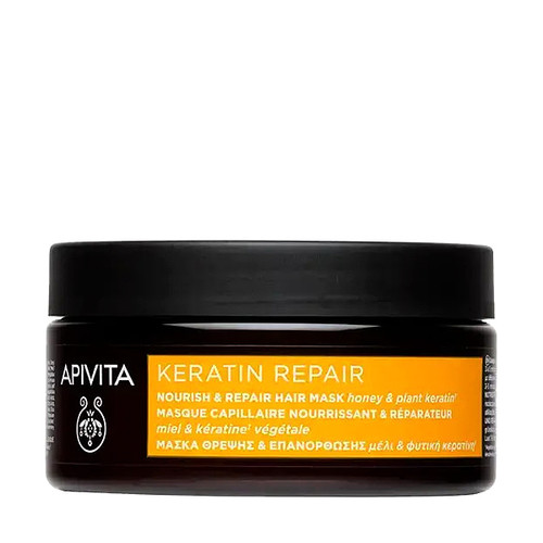 Apivita maska za suhu i oštećenu kosu s keratinom, 200ml