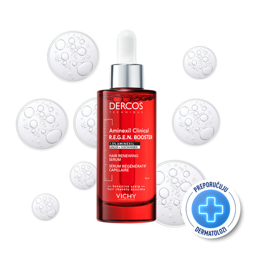 Vichy Dercos Aminexil Serum protiv ispadanja kose, 90 ml