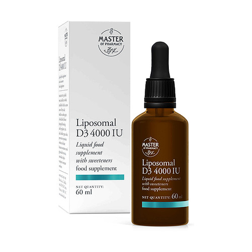 Master of Pharmacy Vitamin D3 4000 Liposomal, 60 ml