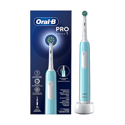 Oral-B električna četkica za zube Pro 1 plava