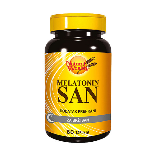 NATURAL WEALTH MELATONIN SAN TABLETE A60 