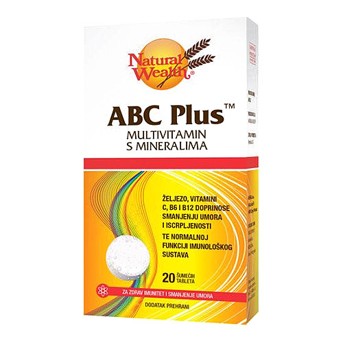 NATURAL WEALTH ABC PLUS ŠUMECE TABLETE A20