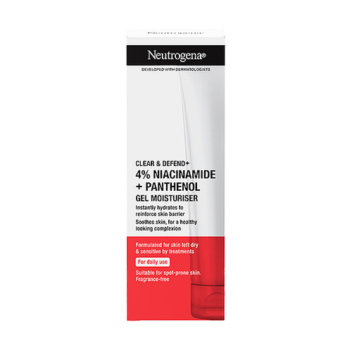 Neutrogena Clear & Defend Hidratantna gel krema za čišćenje lica 50 ml