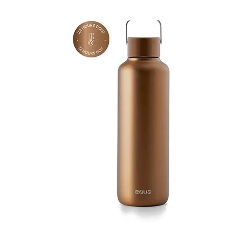Equa Thermo Timeless METALLIC BRONZED boca od nehrđajućeg čelika 600 ml