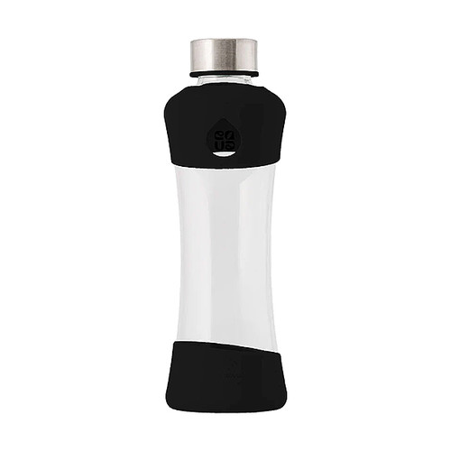 EQUA Staklena boca ACTIVE BLACK 550 ml